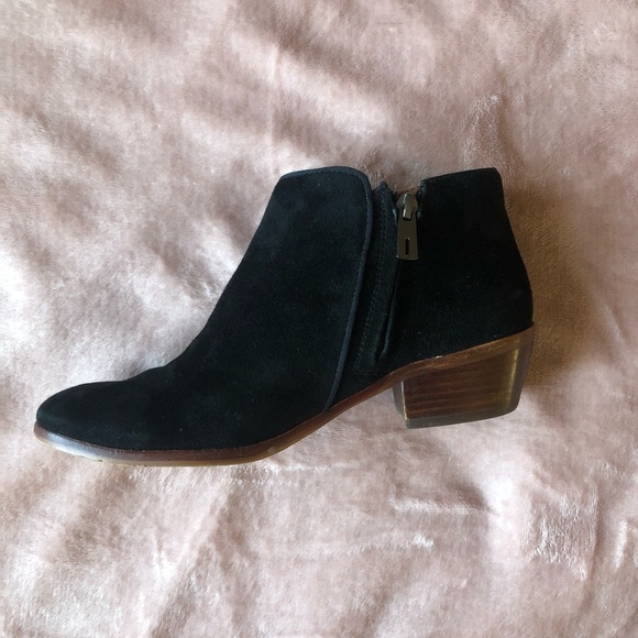 SAM EDELMAN 'Petty’ Chelsea Boot Black Size 6.5 - Picture 4 of 7